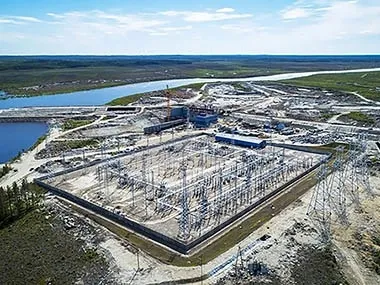 ООО «НГБП» БЕЛОПОРОЖСКИЕ ГЭС, пос. Панозеро, река Кемь, Карелия